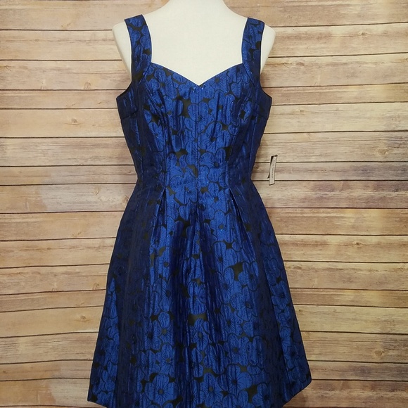 Nine West Dresses & Skirts - Nine West Metalic Jacquard Dress Size 10